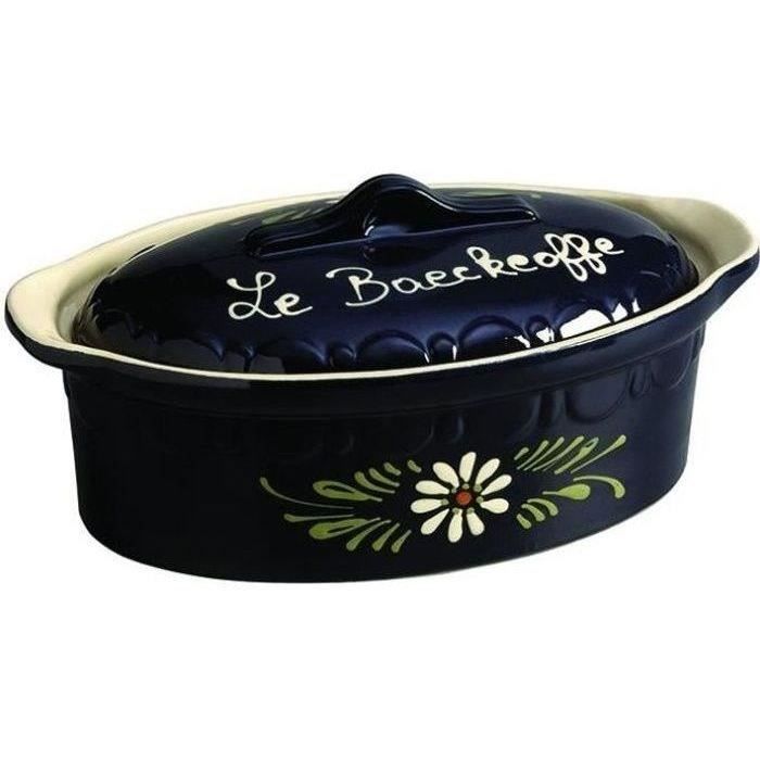 SIEGFRIED Terrine Baeckeoffe N°7 42 cm Bleu Cdiscount Maison