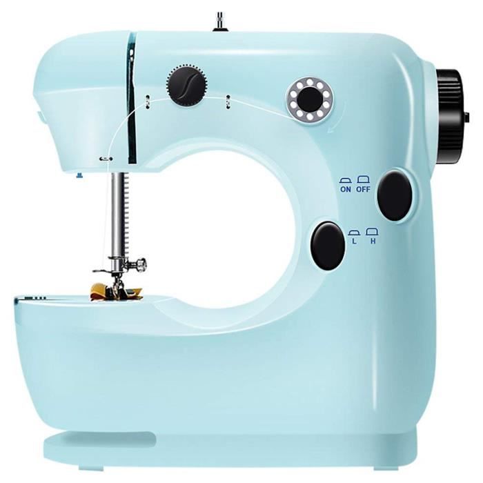 Mini Machine À Coudre Pour Débutant, Machine À Coudre Robuste À Coudre À Broder À 2 Vitesses
