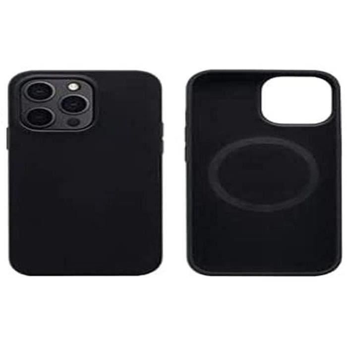 SO SEVEN MAG CASE COQUE SILICONE NOIR IPHONE 13 PRO MAX