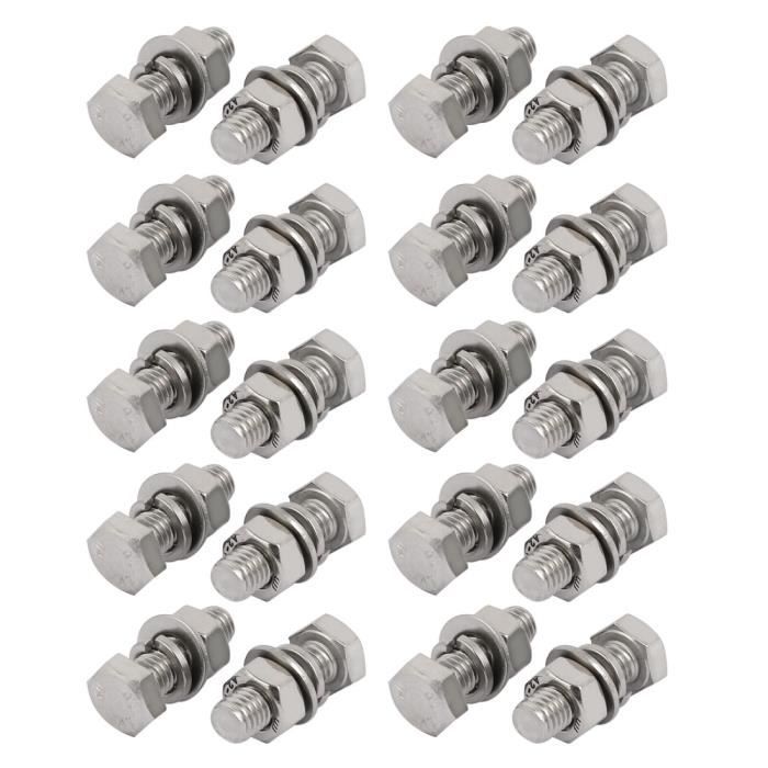 Assortiment De 884 Boulons, écrous, Rondelles Et Clés Hexagonales M2 M3 M4 M5 En Acier Inoxydable~p140628805