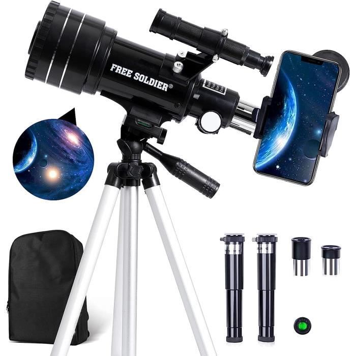 Télescope Astronomique 150X HD grossissement, avec trépied300 Télescope Astronomique 150X HD grossissement, avec trépied300