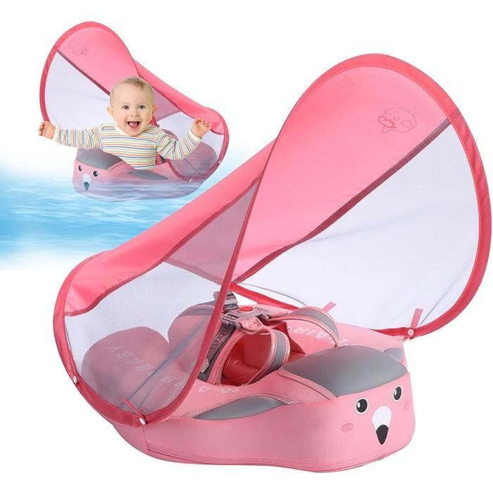 Mambobaby Bouee Bebe avec Parasol Flotteur pour Bebe Bouée Piscine Mambobaby Bouee Bebe avec Parasol Flotteur pour Bebe Bouée Piscine
