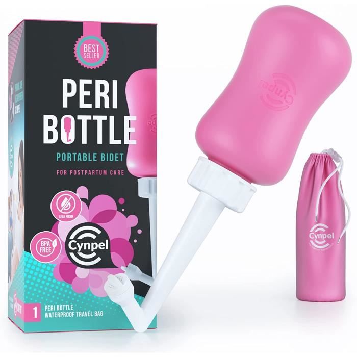 Cynpel Bidet Portable Soin Post-Partum - 350ml Peri Bottle Femmes