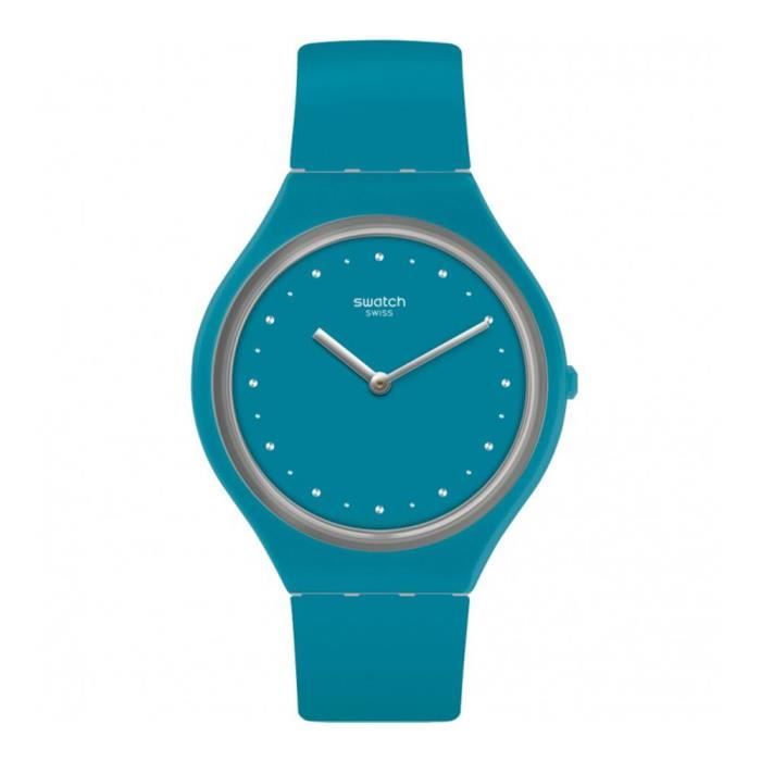 Swatch Skinautique Femme 36.8mm Bracelet Silicone Bleu Quartz Montre  SVOL100 , - Achat/vente montre - Cdiscount