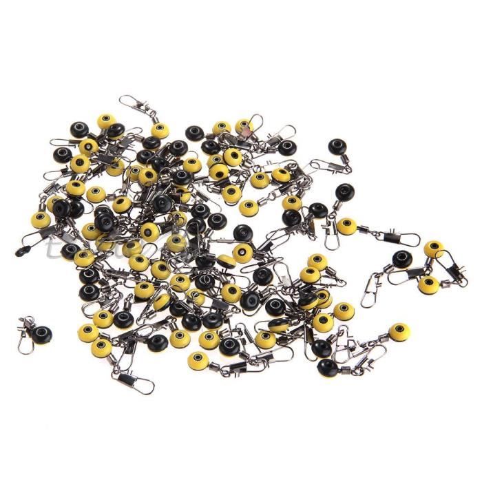 120 Pcs Arrêts De Ligne Pêche En Caoutchouc – Flotteurs Ovales, Pour Fixer Bouchons Sur Ligne – Pour Rivière, Lac, Mer - 5