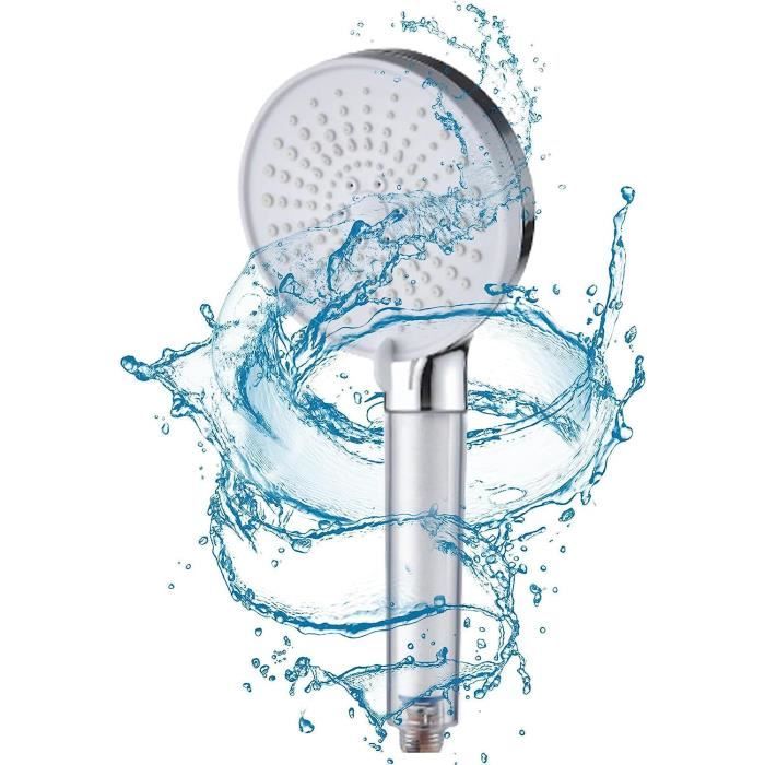 Pommeau De Douche,Pommeau De Douche Réglable À 5 Jets Accessoires De