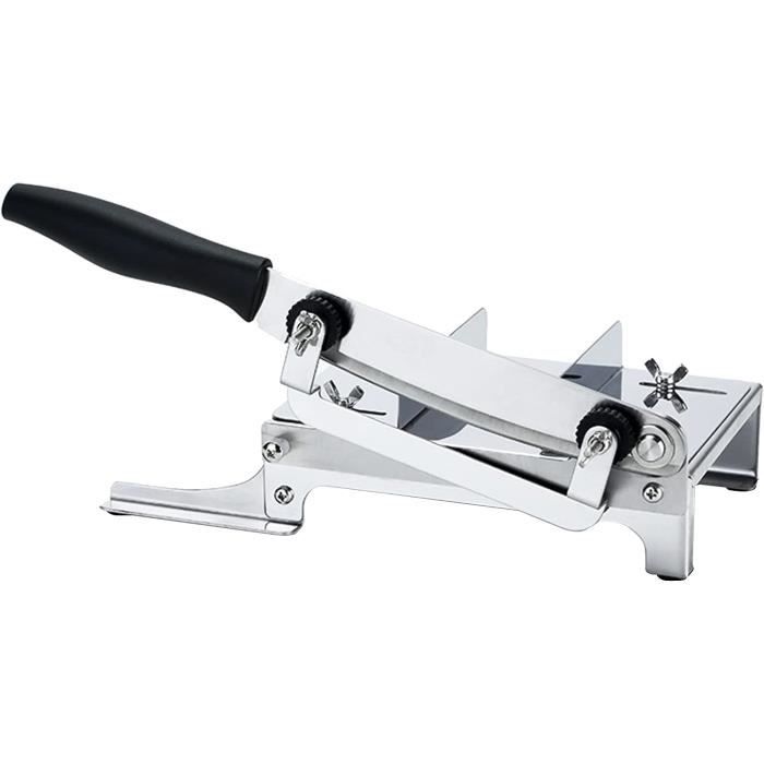 VEVOR Trancheuse à Viande électrique 45 W Avec Deux Lames Amovibles En