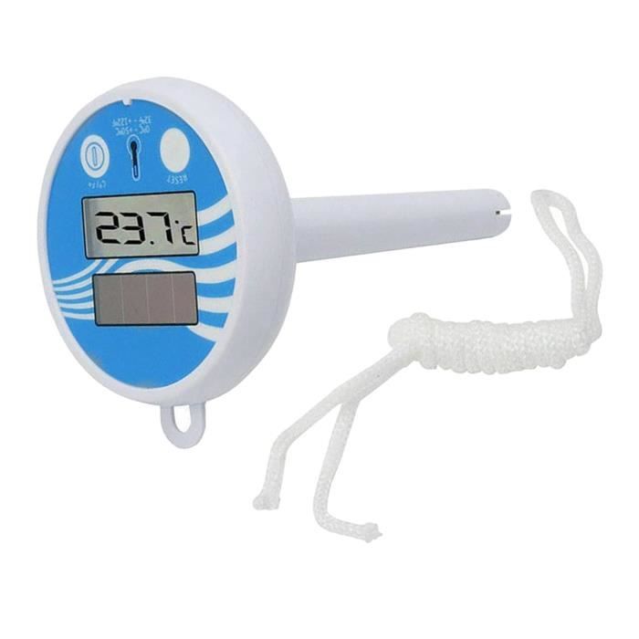 Thermomètre Numérique Solaire LCD XIGAWAY - Capteur 1m | Frigo, Vitrine, Intérieur/Extérieur