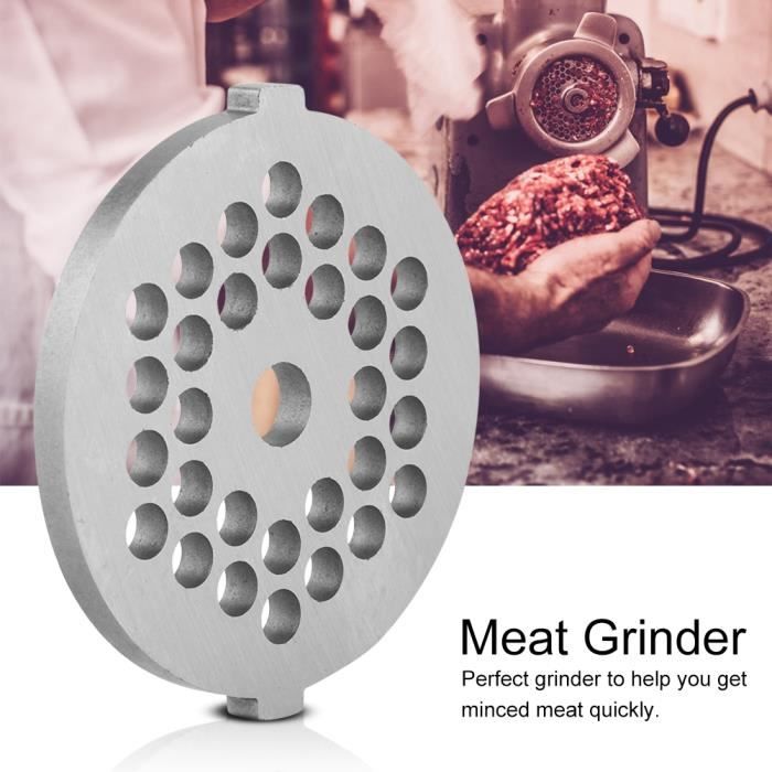 Bosch Disque Perforé MUZ45LS Pour Hachoir à Viande - 3 Mm Et 6 Mm, Acier Inox, Compatible MUM Série 2 Et 4