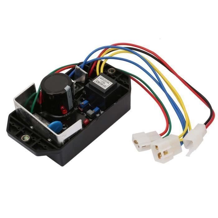 AVR Régulateur De Tension Automatique 380V Triphasé | Stabilisateur Pour Générateur | Protection Équipement