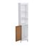 Armoire De Toilette Amazonica En Bambou Et Blanc Collection De