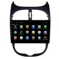 RoverOne® Autoradio GPS Bluetooth pour Peugeot 206 Android Stéréo Navigation USB WiFi Écran Tactile-1