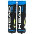 Balles de tennis pack de 2 tubes Bipack pro blue - Head UNI Jaune-1