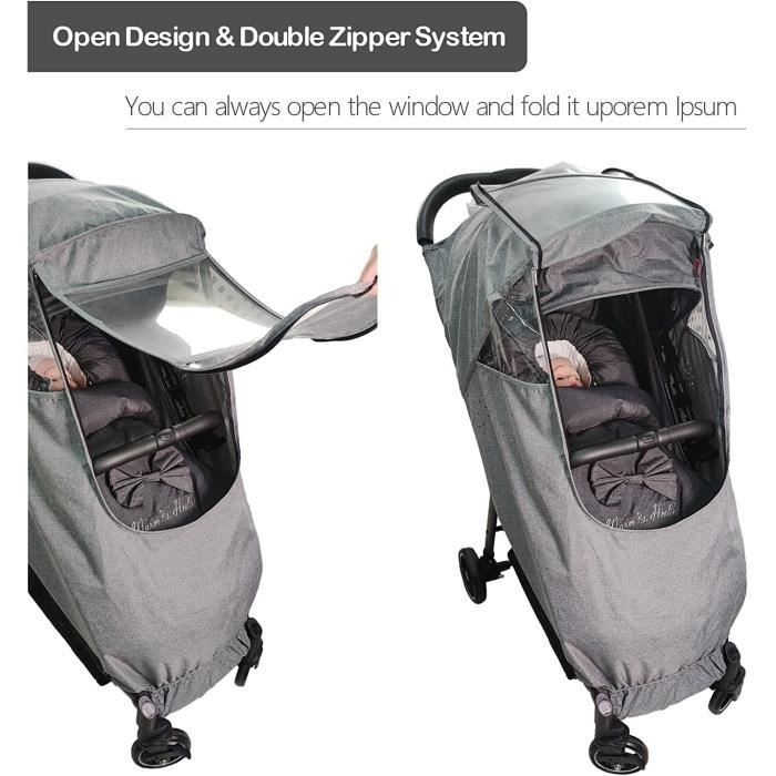Habillage pluie poussette cosy on sale