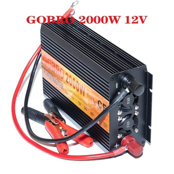 Onduleur 12V/230V Easun 8000W - Onde Pure Sinusoïdale - Convertisseur De Courant