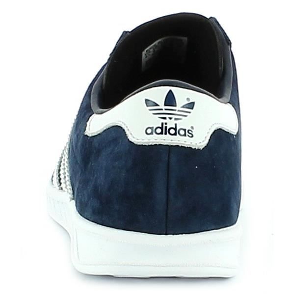 Chaussures de Sport Homme Adidas Hamburg Cuir Lacets Bleu ADIDAS Cdiscount Chaussures