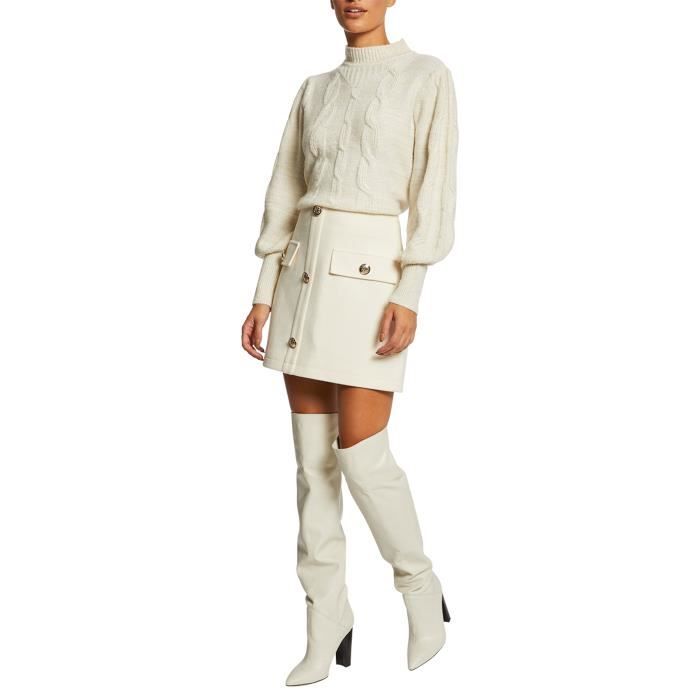 Morgan jupe blanche shop