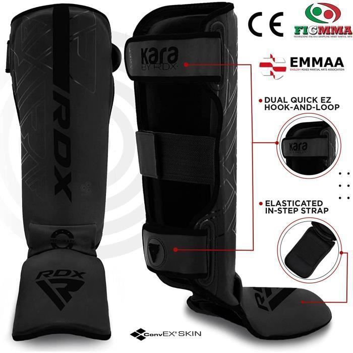 RDX Protège Tibia Boxe Thai Kick Boxing Arts Martiaux MMA D ...