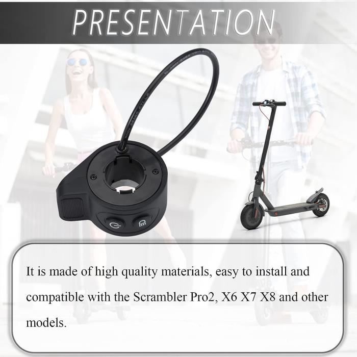 Chillout ® Accelerateur Xiaomi M365 Accelerateur Trotinette Electrique Xiaomi M365 De Rechange