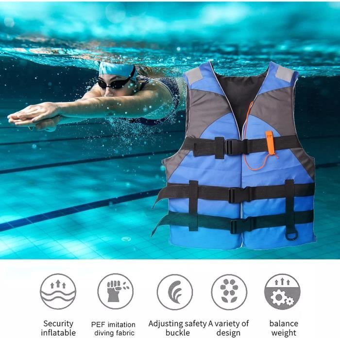 Gilet de Sauvetage Adulte Aide la Flottabilit Veste pour Femme