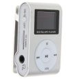 Lecteur Baladeur MP3 Clip Ecran LCD + Carte de 4 Gb/GO - Kowi® - GRIS-2