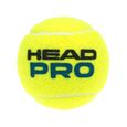 Balles de tennis pack de 2 tubes Bipack pro blue - Head UNI Jaune-2