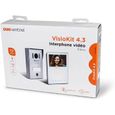 SCS Sentinel - PVF0051 - Interphone Video 2 Fils - Portier Video avec Ecran 4,3" - Visiophone Filaire, Platine de Rue avec vi-2