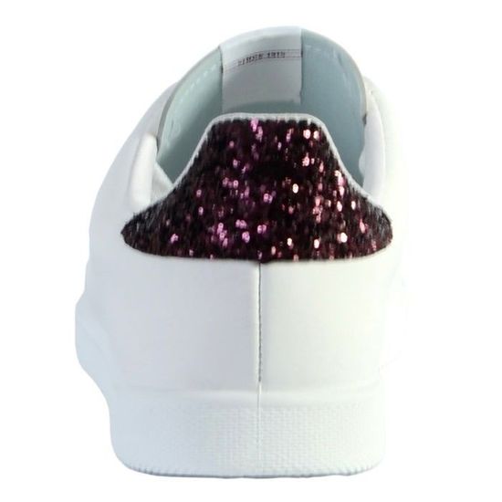 Baskets femme Victoria 125104 Sneakers en cuir avec empi cement