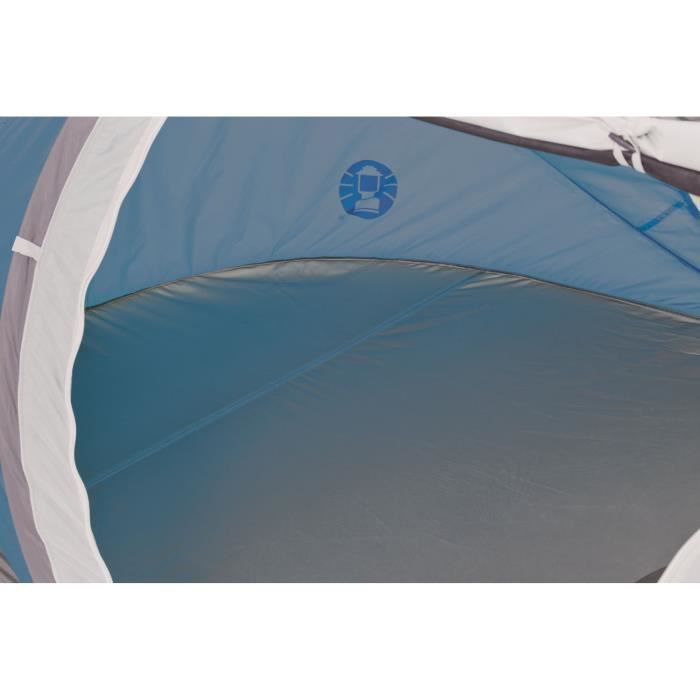 Tente Tunnel Coleman Galiano 2 Personnes - Bleu Et Blanche - Neuve