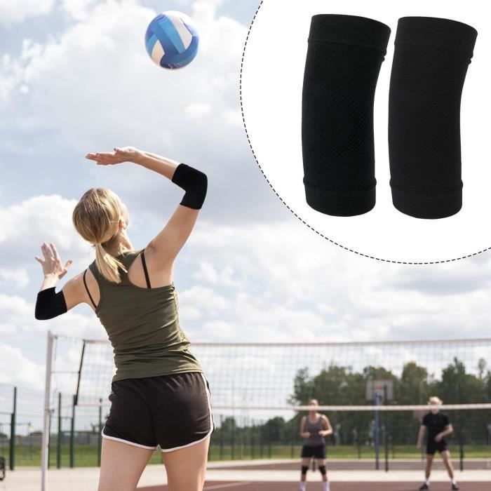 Manchette Bras De Volley-ball Pour Femme Accessoires De Protection MANCHON DE COMPRESSION BRAS VEILLEUSE - Bleu Bleu - Sport