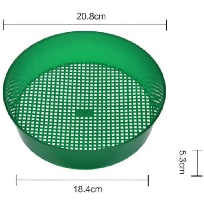 Tamis de jardin - Diamètre 21,5cm Maille 4mm - GARLAND G201