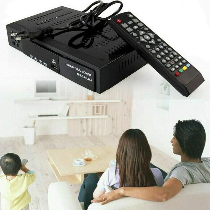 New Full Free to Air FTA Smart Digital Satellite TV Receiver DVBT2+DVB