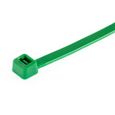 Collier De Serrage - Circlip - Serre-câbles verts en nylon 2,5 x 100 - 100 pièces-3
