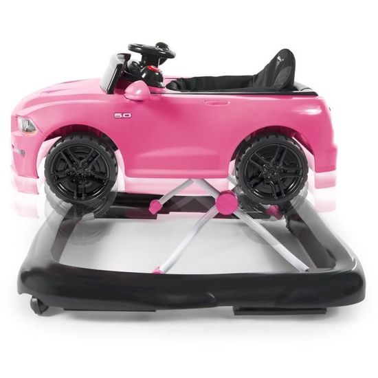 Trotteur hot sale voiture rose