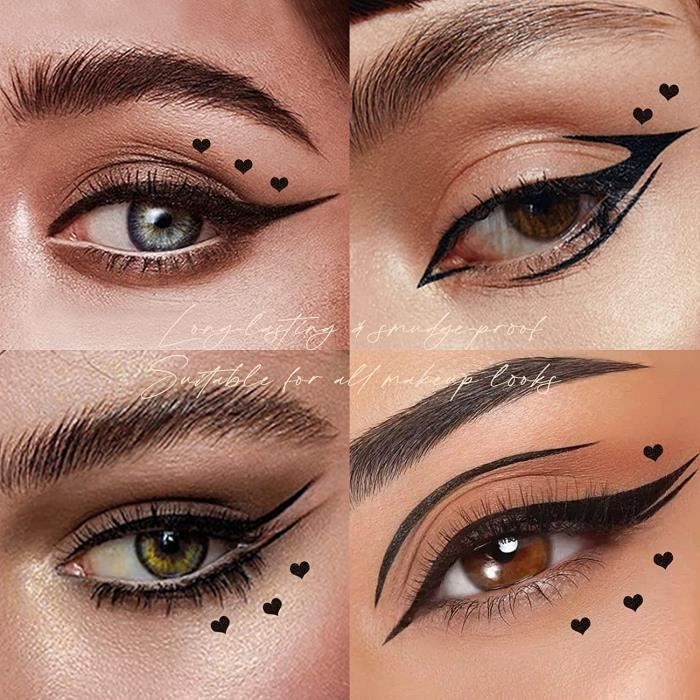 Eyeliner - Eye Liner Noir Stylo Tampon En Tattoo Forme Outil