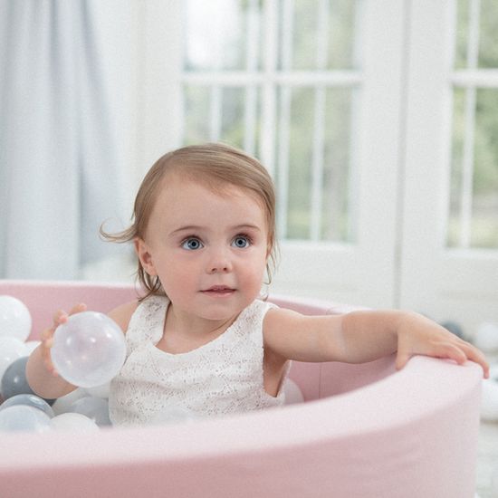 Bain De Balles Maison KiddyMoon Piscine à Balles 90x30cm Avec 300 Balles - Jeu Sensoriel Enfant - Gris Clair Jeu Sensoriel Développement Bain De Balles Maison KiddyMoon Piscine à Balles 90x30cm Avec 300 Balles - Jeu Sensoriel Enfant - Gris Clair Jeu Sensoriel Développement