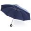 DORRISO Homme Femme Automatique Parapluie Pliant Bois-Poign/ée Coupe-Vent Imperm/éable Anti-UV Ombrelle Portable /étanche Parapluie Voyage Bleu A