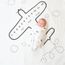 1pc Bebe Couverture Photo Nouveau Ne Photographie Fond Couverture Couverture Accessoires De Douche De Bebe Modele D Avion Cdiscount Puericulture Eveil Bebe