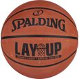 SPALDING Ballon de Basketball LAY UP - Taille 7 -Marron-0