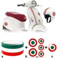 Kit Autocollants Italie pour Vespa Piaggio-0