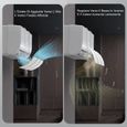 Déflecteur d'air universel et réglable pour climatiseur, empêche le flux d'air direct, idéal pour la maison ou le bureau