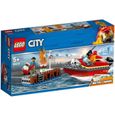 LEGO® City 60213 L’incendie sur le quai - Jeu de construction-0