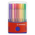 STABILO Pen 68 - ColorParade x lot de 20 feutres de coloriage décor pack rouge-0