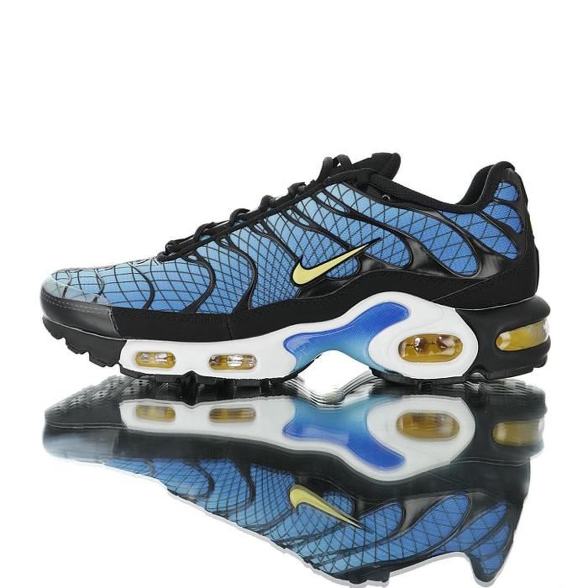 Baskets Nike Air Max TN Plus TXT Tuned 1 Homme Bleu Bleu Bleu - Cdiscount  Chaussures