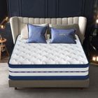 YIDATONG Matelas 140x200 cm Epaisseur 26 cm, Confort luxueux, Ultra respirant - 7 zones, Hybride: Ressort indépendant + Éponge multicouche