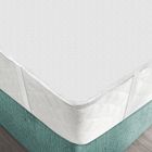 ALPES BLANC Protège Matelas Imperméable Molleton Coton 200g/m² 140x190 Plateau