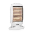 Radiateur électrique D'appoint Halogène Tristar KA-5129 - 1200W Max, Oscillant, 3 Réglages - Gris