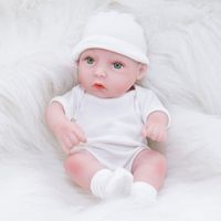 Poupée Bébé Reborn en Silicone QW121 - WoWa - 28 cm - Réaliste - Cadeaux Jouet
