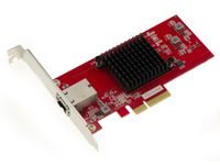 Carte contrôleur PCIe 3.0 4x pour réseau Lan Gigabit ethernet RJ45 10G avec Chipset AQUANTIA AQN-107 AQrate PHY