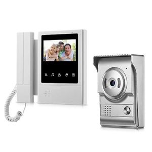 INTERPHONE - VISIOPHONE Sonnerie vidéo sonnette caméra interphone visuel v